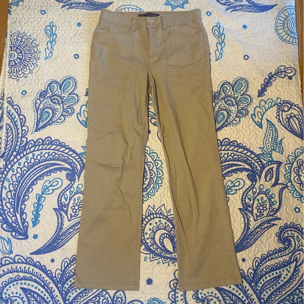 KHAKI Gloria Vanderbilt Petite Dress Pants - 6P